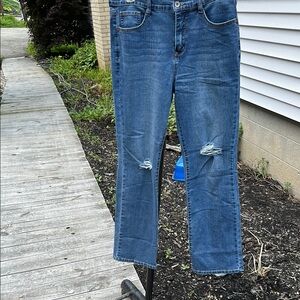 Fearless Curvy Super High Rise Distressed Women Jeans